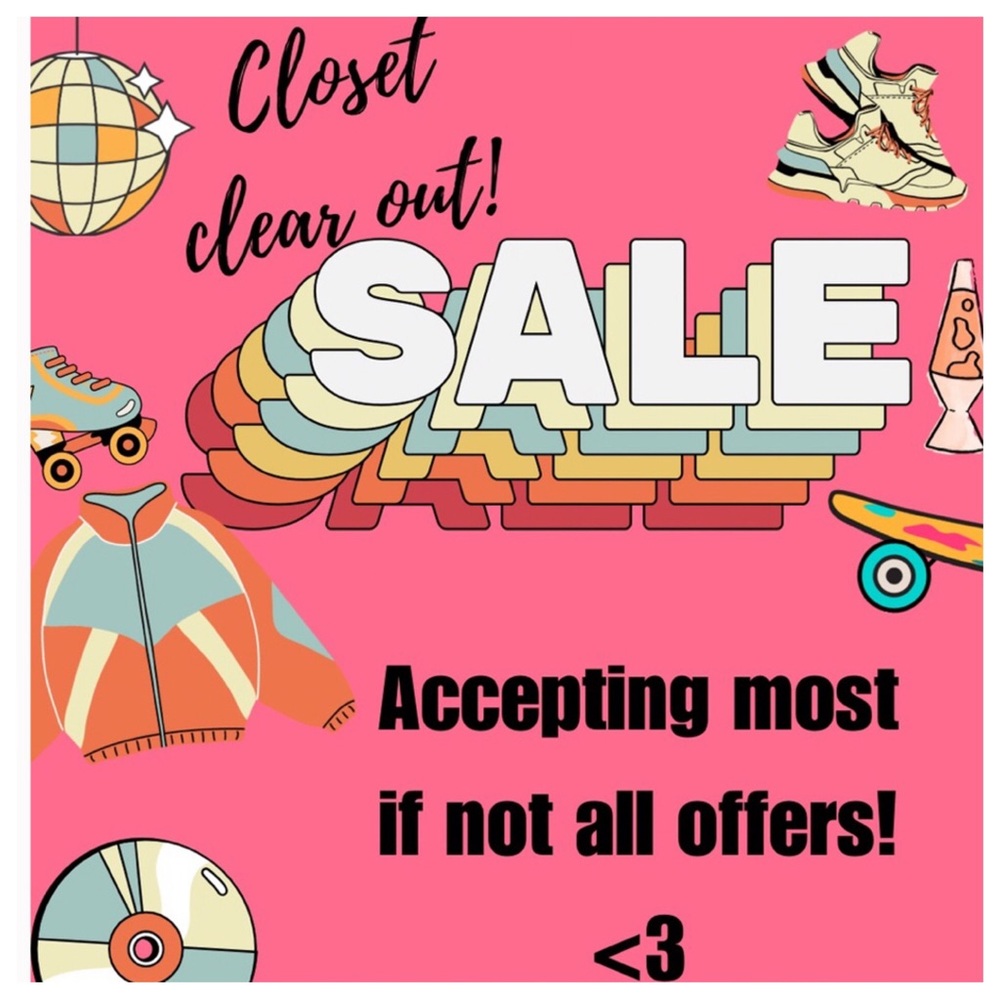 MOVING SALE!  Up to 75% OFF